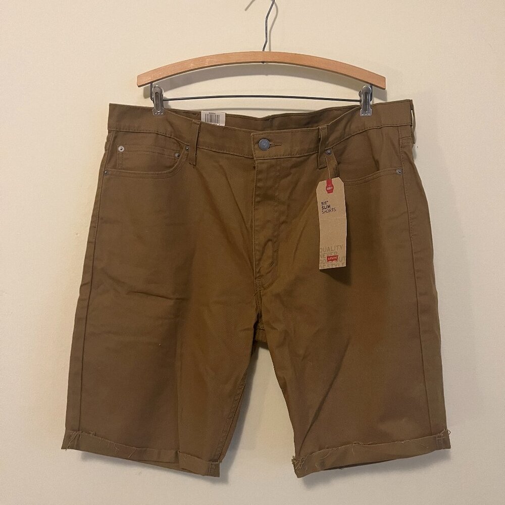 NWT Levi's 511 slim stretch shorts